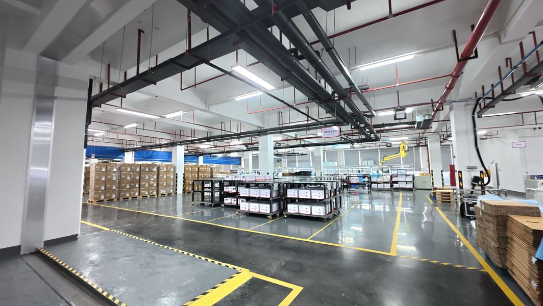 Shenzhen Resun energy Technology Co., Ltd ligne de production du fabricant